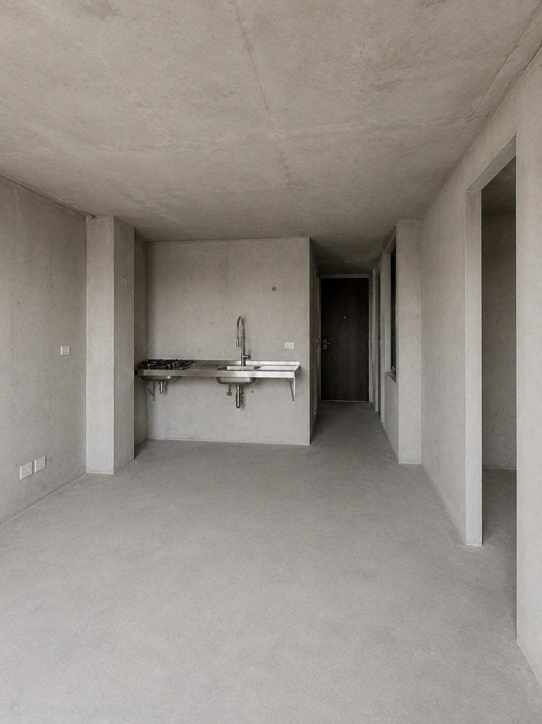 Apartamento antes de la remodelación