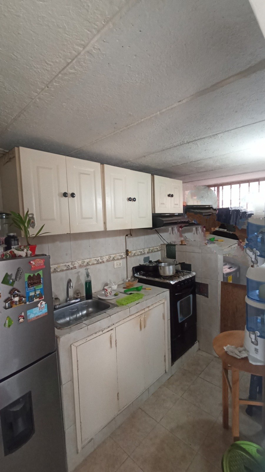 Cocina antes de la remodelación